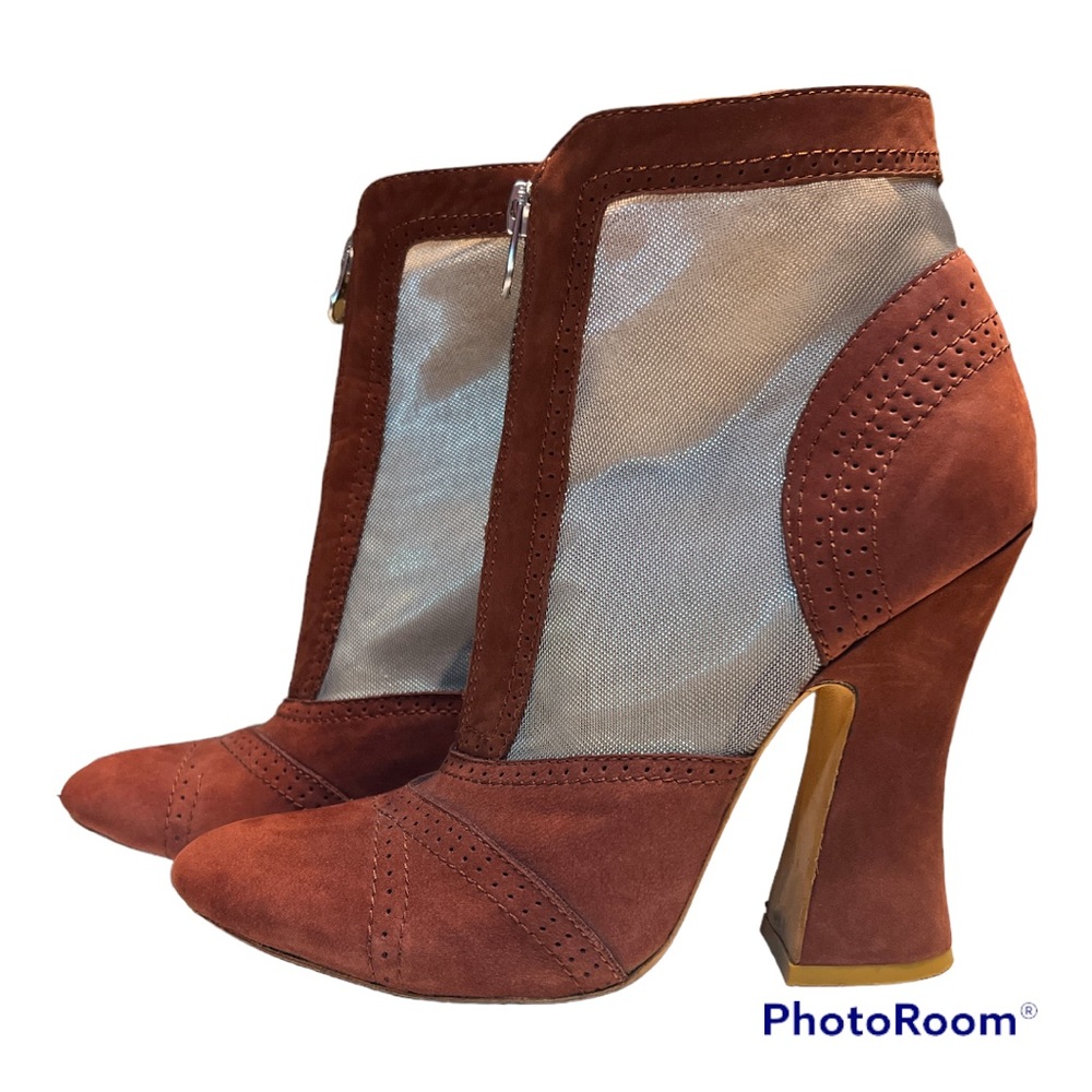 H&M suede booties- very good condition